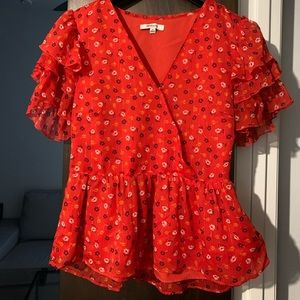 Madewell Ruffle Top